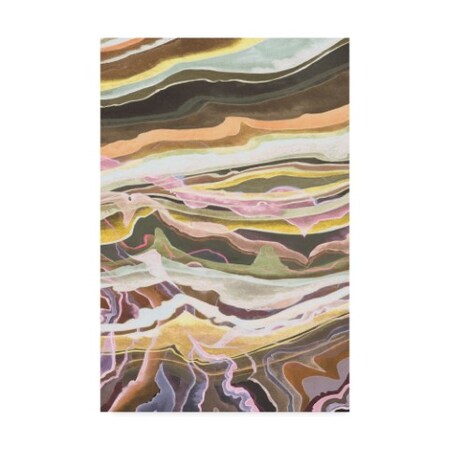 Trademark Fine Art Grace Popp 'Warm Minerals I' Canvas Art, 30x47 WAG07082-C3047GG